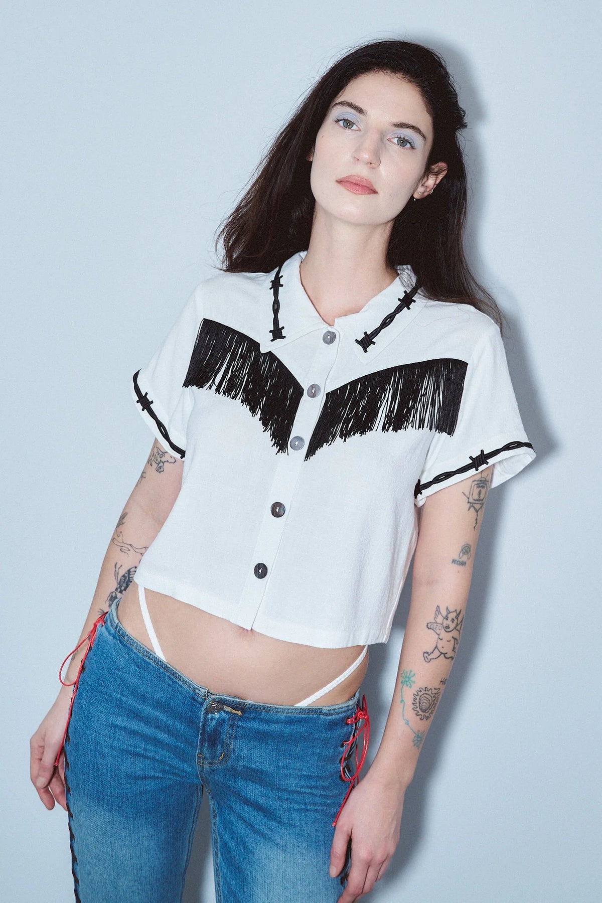 Pammy Fringe Blouse