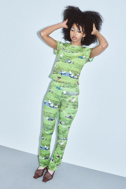 Cotton Stretchy Pants