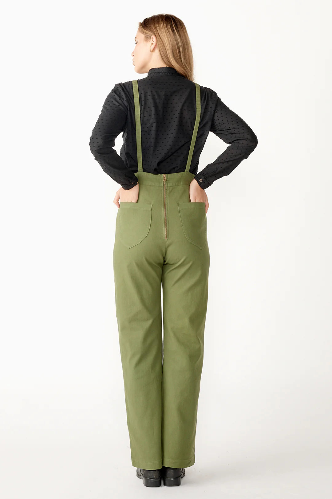 Hi-Waist Overalls