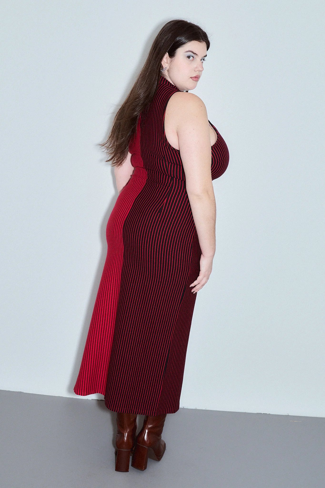 Stripe Maxi Dress