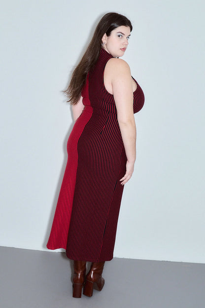 Stripe Maxi Dress