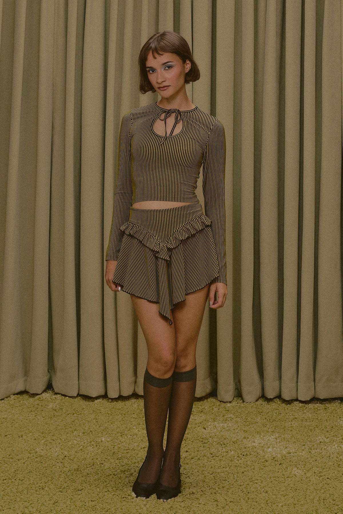 Sexy Bee Keyhole Top