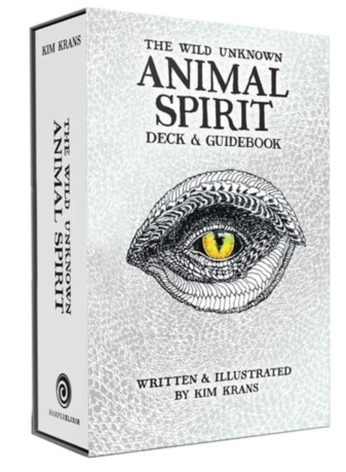 The Wild Unknown Animal Spirit Deck and Guidebook by Kim Krans-Pocket Deck