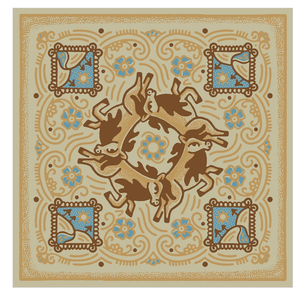 Bandana designed by Zaine Vaun