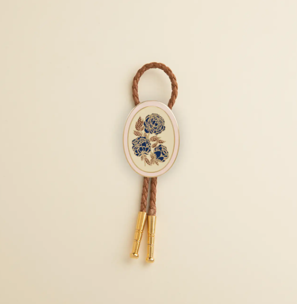 Floral Bolo Tie