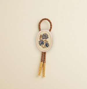 Floral Bolo Tie