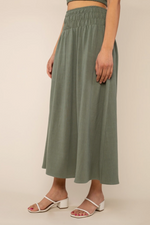 Sophia Linen Skirt