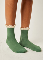 Beloved Waffle Knit Ankle Socks