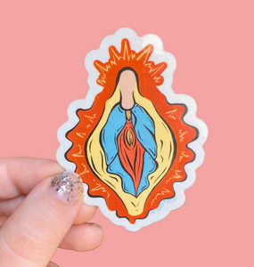 Vulva Mary Sticker