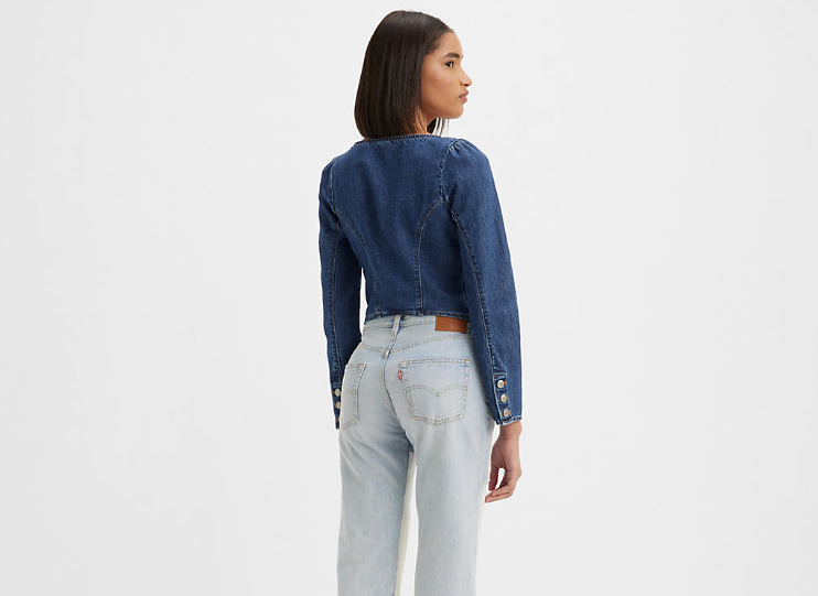 Weston Long Sleeve Corset Blouse