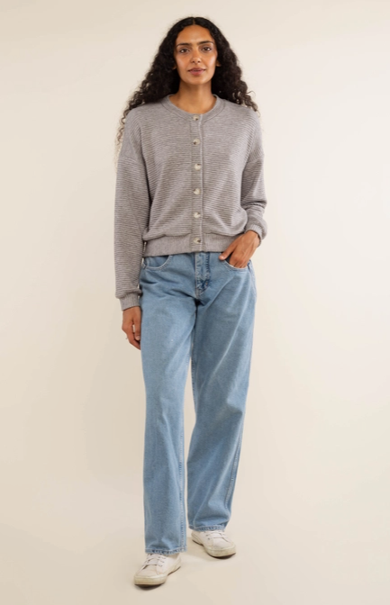 Jos Heavy Rib Cardigan