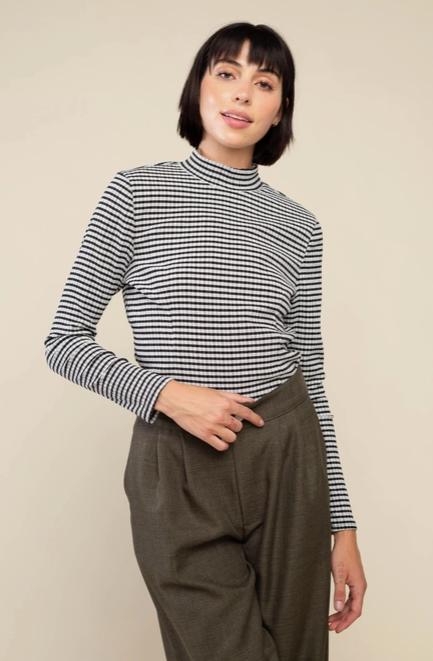 Constant Mock Neck Top