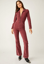 Jayde Cord Flare Jumpsuit