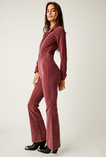 Jayde Cord Flare Jumpsuit