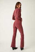 Jayde Cord Flare Jumpsuit