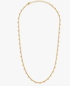 Tiny Dot Chain Necklace*