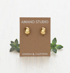 Demure Huggie Hoop Earrings