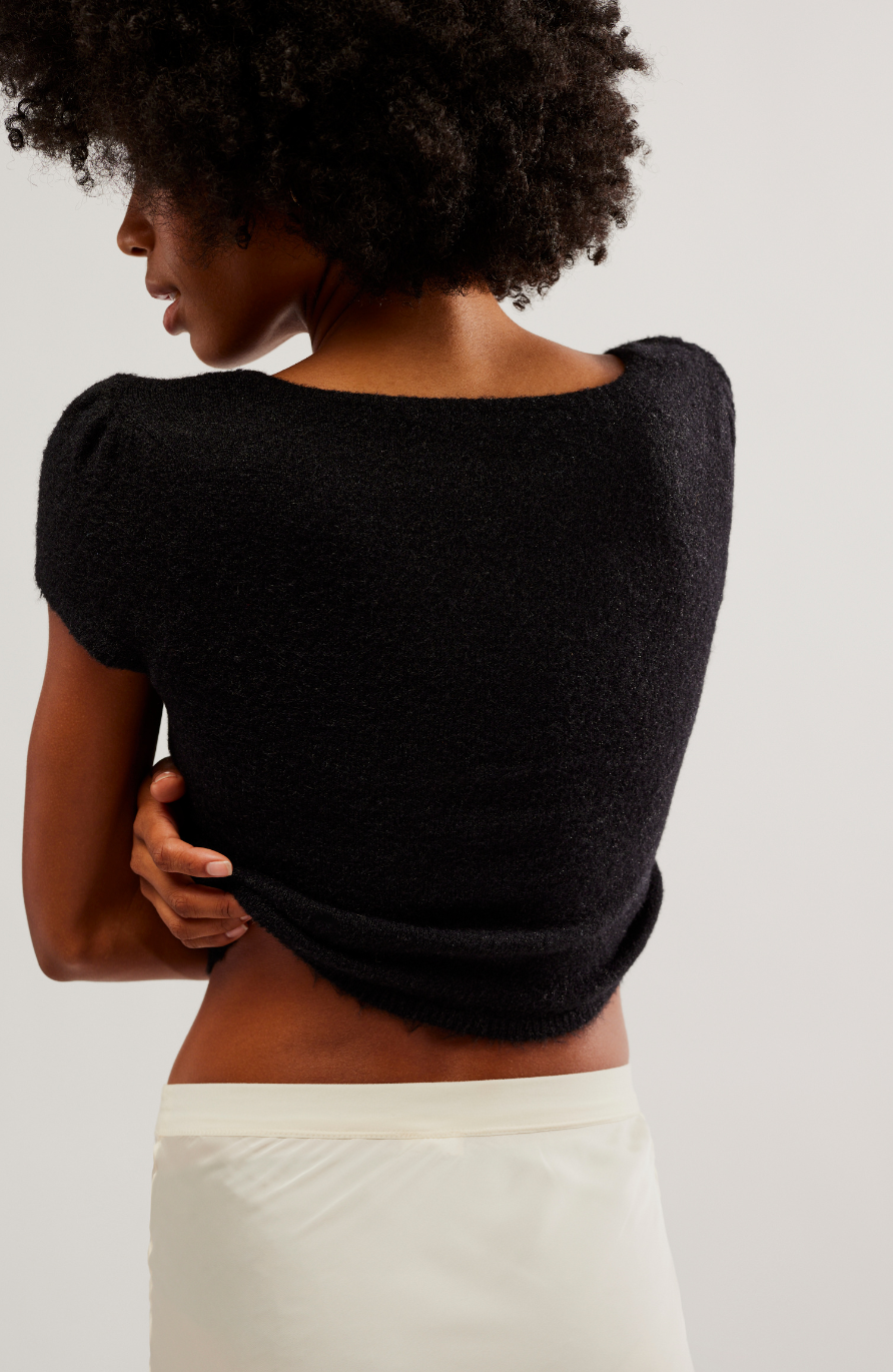 Keep me Warm Cropped Sweater Shirt