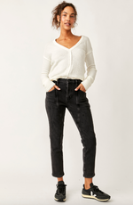 Beacon Mid Rise Slim Crop Jeans