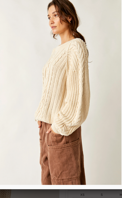 Frankie Cable Sweater