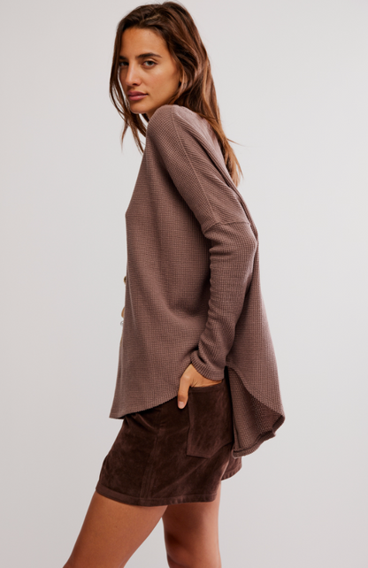 Latte Blue Solid Thermal