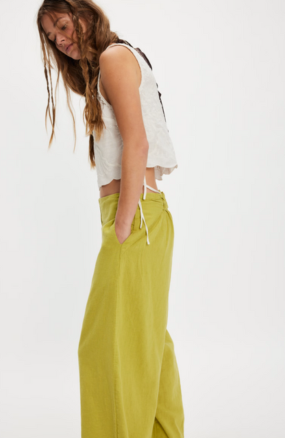 Demi Cotton Linen Pants