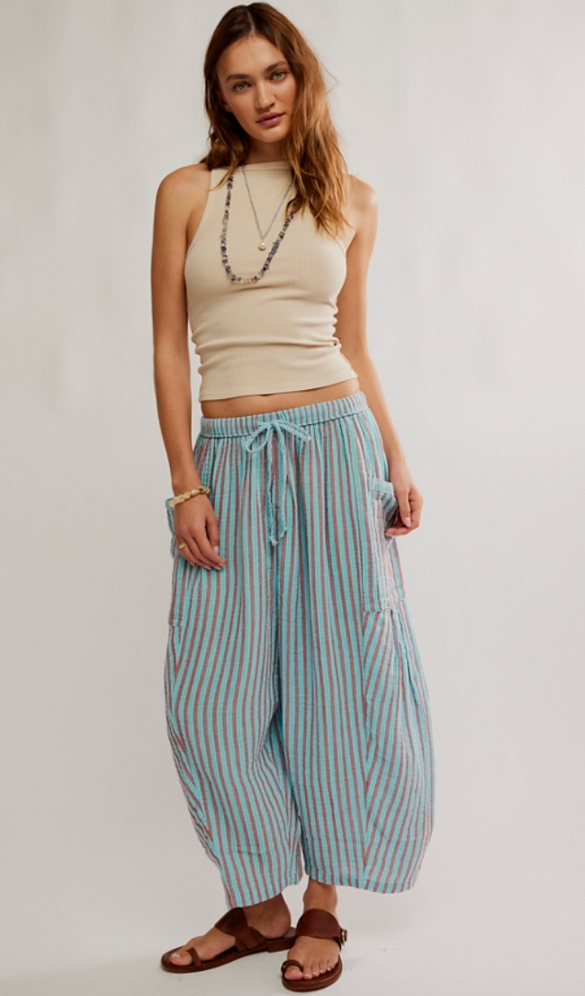 Striped Quinn Pants