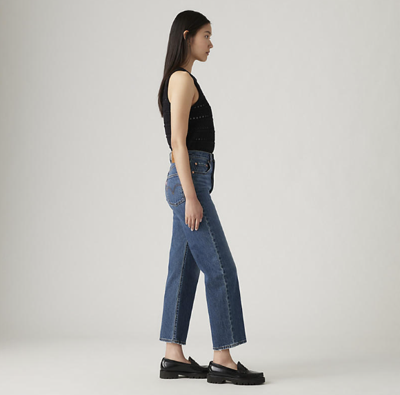 Levi's Ribcage Straight Ankle Jeans-Rigid Fit*