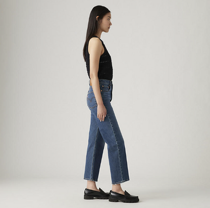 Levi's Ribcage Straight Ankle Jeans-Rigid Fit*