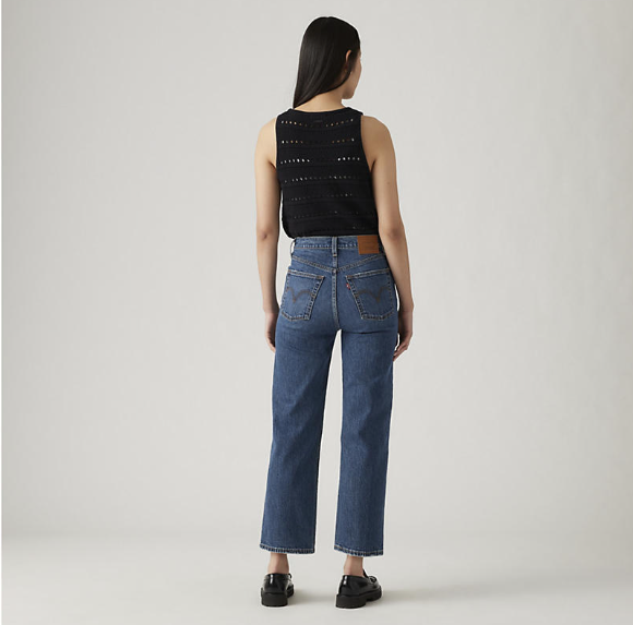 Levi's Ribcage Straight Ankle Jeans-Rigid Fit*