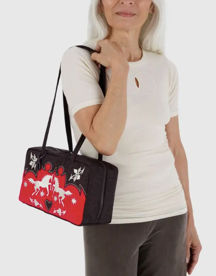 Baggu Nylon Bowler Bag