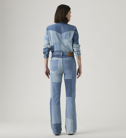 Levi's Wedgie PATCHWORK Bootcut Jean