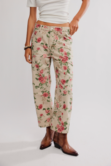 Deep Trance Dropped Boyfriend Jeans SALE