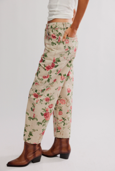 Deep Trance Dropped Boyfriend Jeans SALE