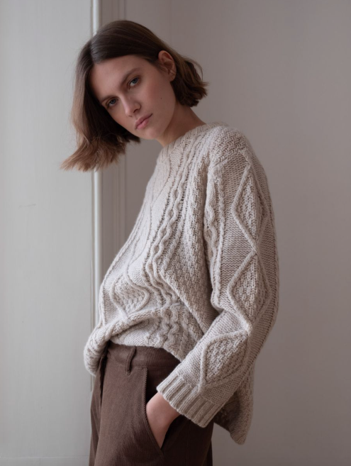 Margot Aran Sweater