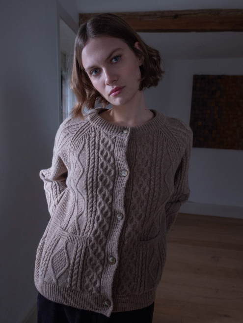 Derby Aran Cardigan