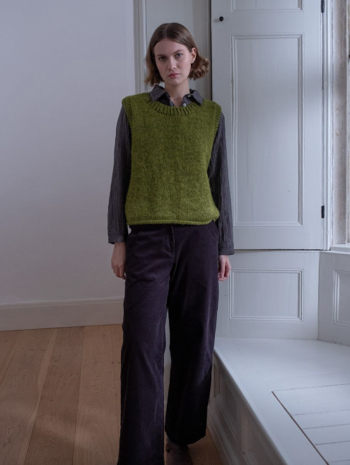 Heather Knitted Vest