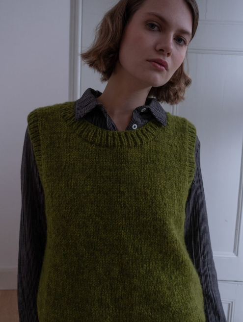 Heather Knitted Vest