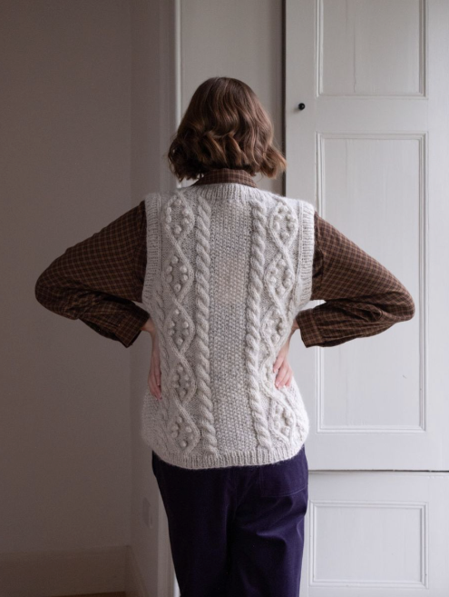 Bertie Aran Vest