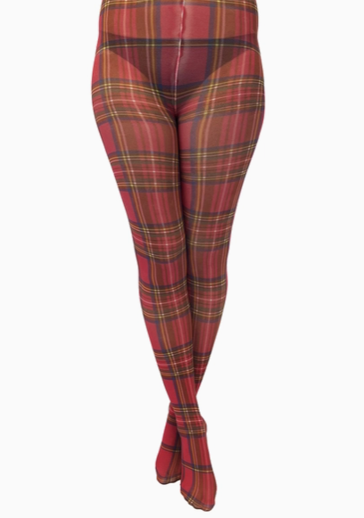 Original Red Tartan Tights