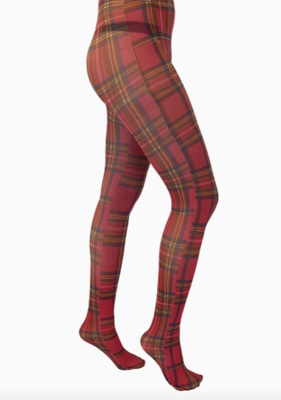 Original Red Tartan Tights