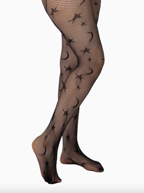 Stars & Moon Net Tights