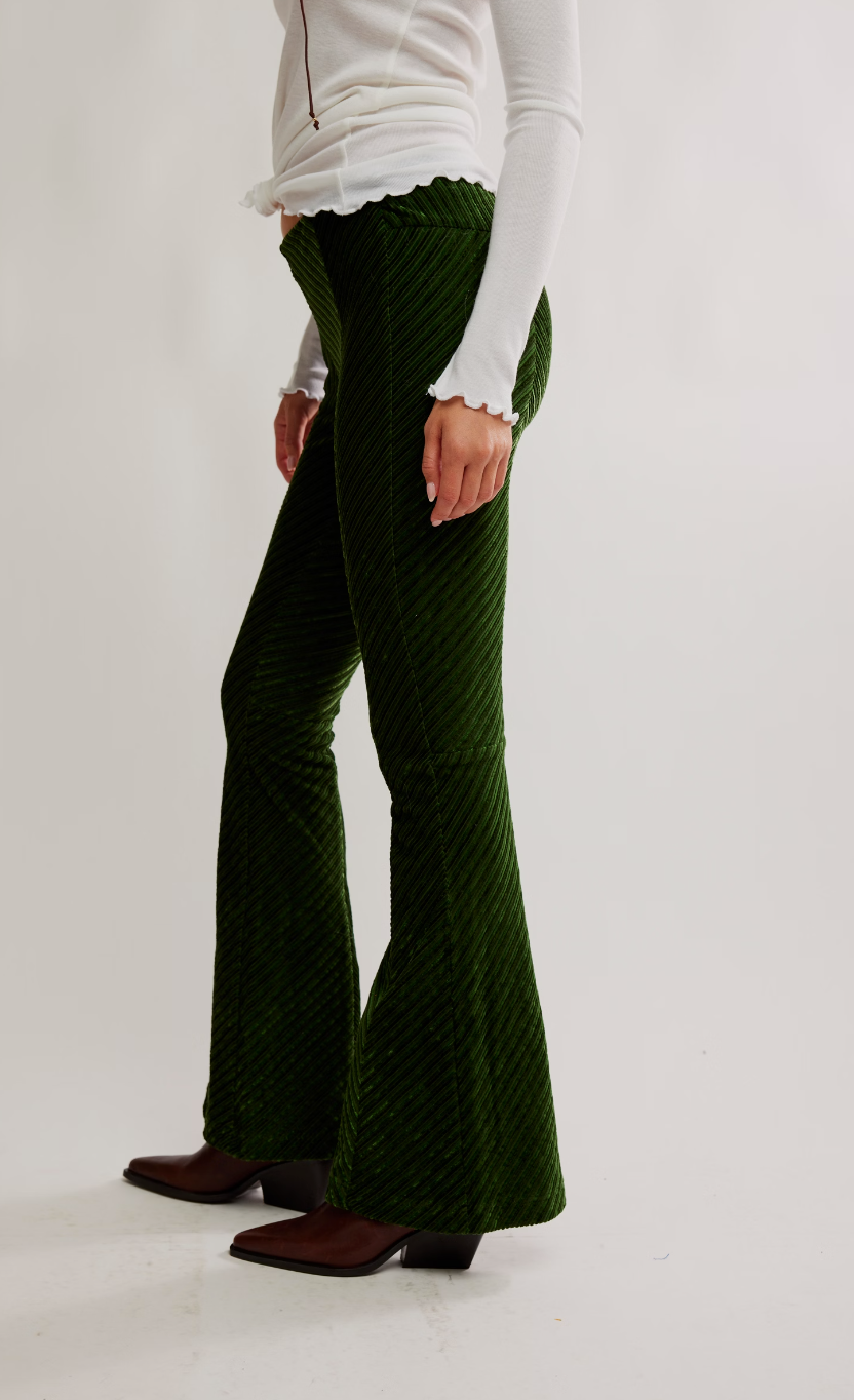 Penny Pull On Velvet Pants