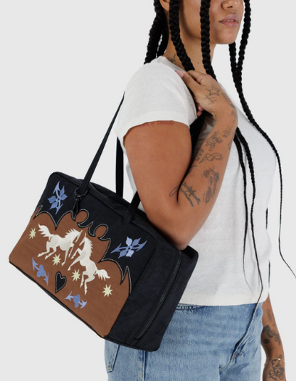 Baggu Medium Nylon Bowler Bag