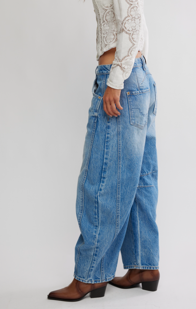 Good Luck Barrel Jeans