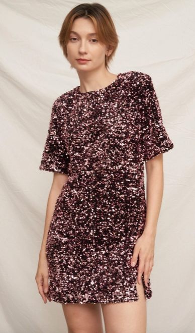 Mirrorball Mini Dress