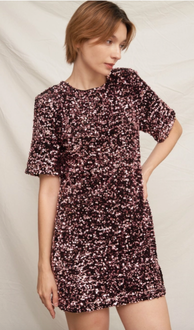 Mirrorball Mini Dress