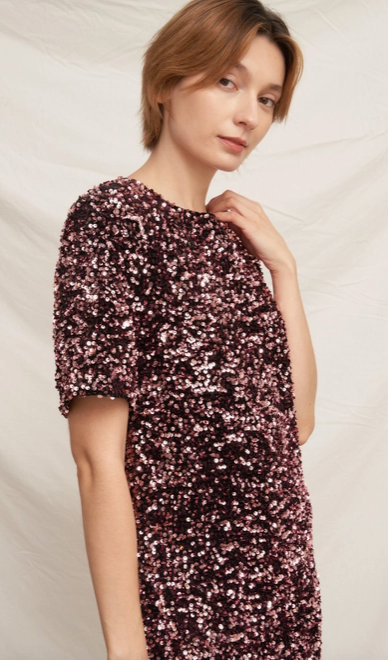 Mirrorball Mini Dress