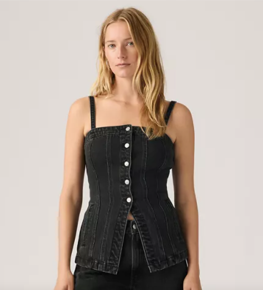 Tailored Bustier Top