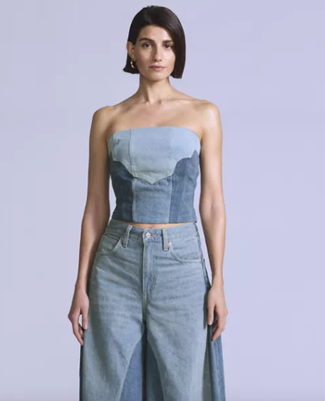 Blue Tab Roper Bustier